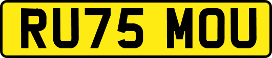 RU75MOU