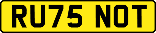 RU75NOT