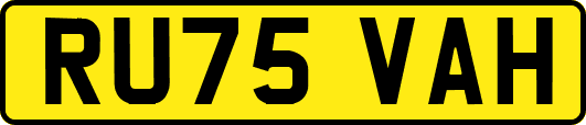 RU75VAH