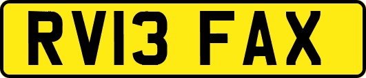 RV13FAX
