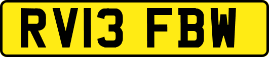 RV13FBW