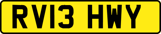 RV13HWY