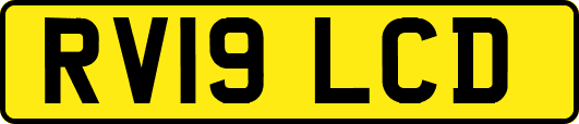 RV19LCD