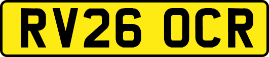 RV26OCR