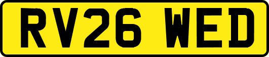 RV26WED