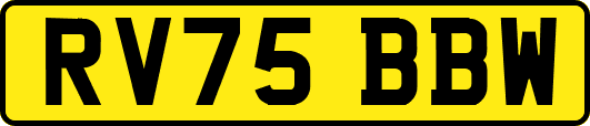 RV75BBW