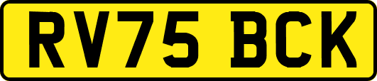 RV75BCK