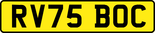 RV75BOC