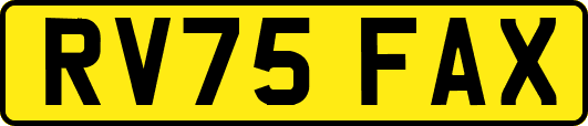 RV75FAX
