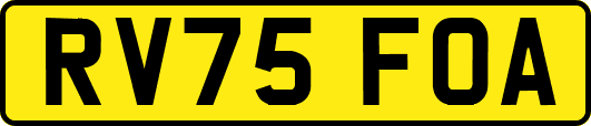 RV75FOA