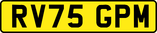 RV75GPM
