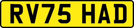 RV75HAD