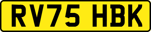 RV75HBK