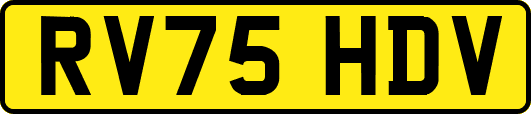RV75HDV