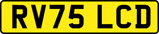 RV75LCD