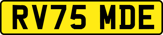 RV75MDE