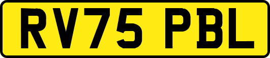 RV75PBL