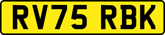 RV75RBK