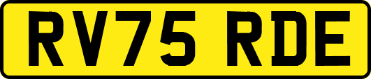 RV75RDE