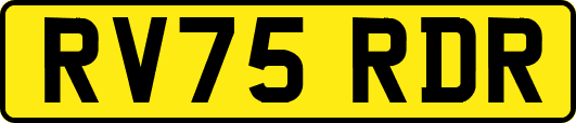 RV75RDR