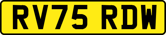 RV75RDW