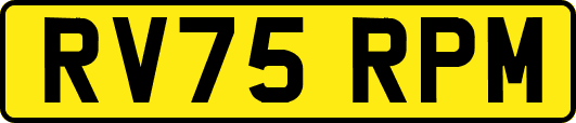 RV75RPM