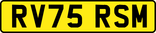 RV75RSM
