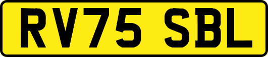 RV75SBL