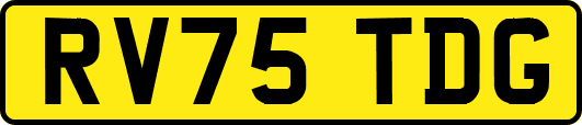 RV75TDG