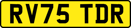 RV75TDR