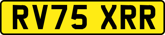 RV75XRR