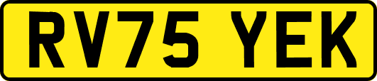 RV75YEK