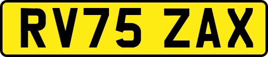 RV75ZAX