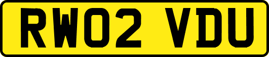 RW02VDU