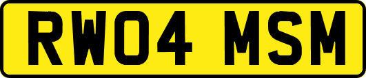 RW04MSM