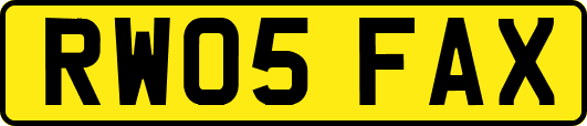RW05FAX