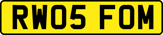RW05FOM
