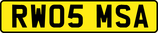 RW05MSA