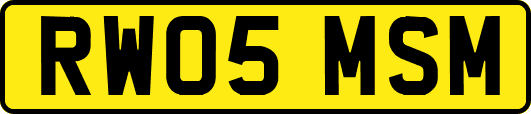 RW05MSM