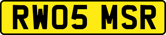 RW05MSR