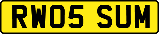 RW05SUM