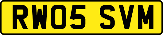 RW05SVM