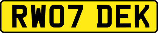 RW07DEK