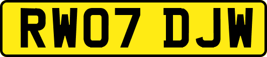 RW07DJW