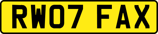 RW07FAX