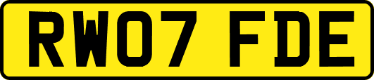 RW07FDE