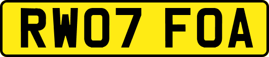 RW07FOA