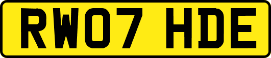 RW07HDE