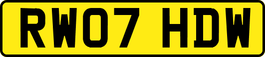 RW07HDW