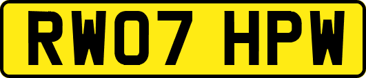 RW07HPW